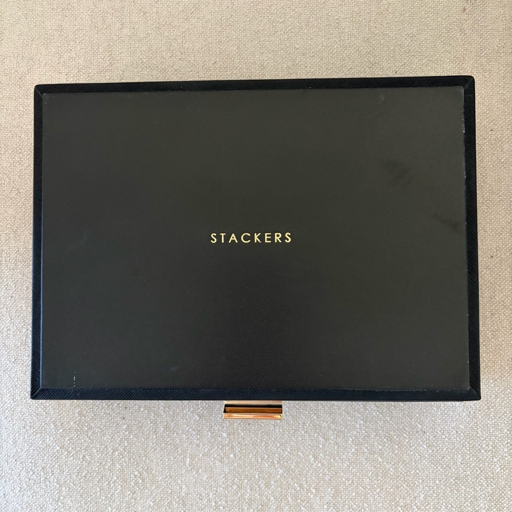 ⚠️ STACKERS Jewelry Classic Box Collection Deep Accessory Drawer Anti Tarnish - Picture 8 of 10